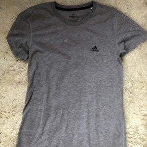 GREY ADIDAS TEE